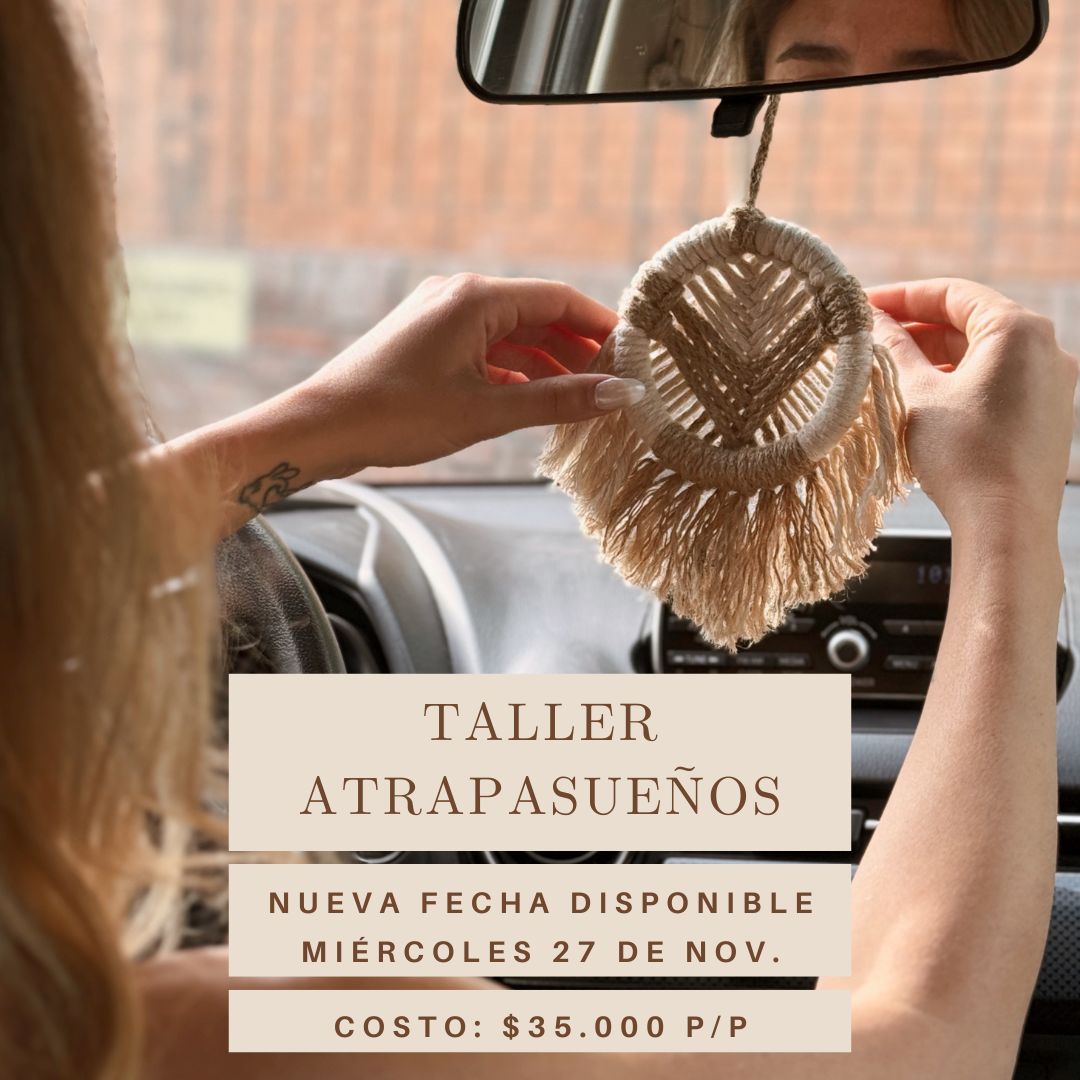 Taller Atrapasueños 27 de Noviembre