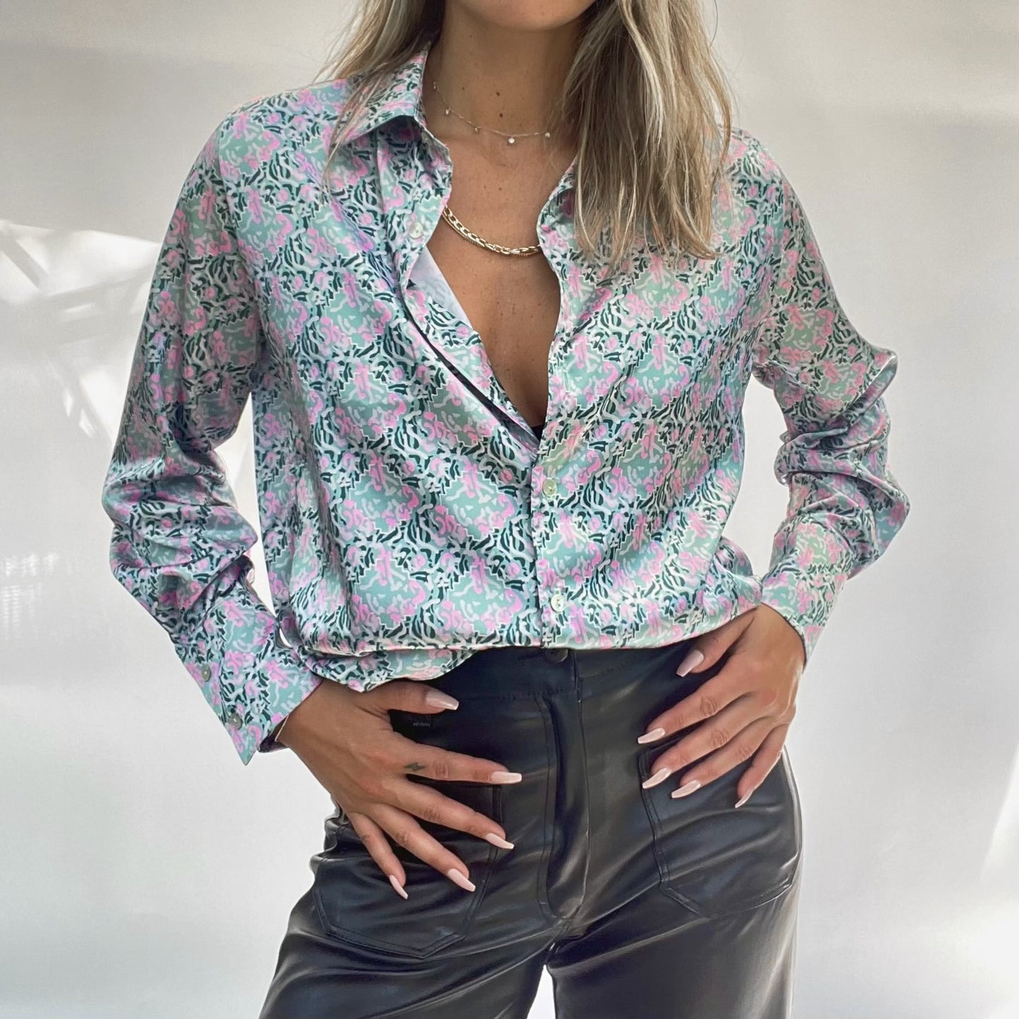 Florencia Sustainable Silk Blouse